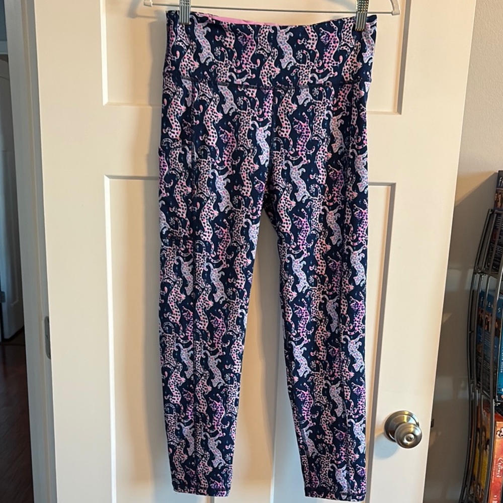 EUC Lilly Pulitzer Luxletic Leggings Size Medium
